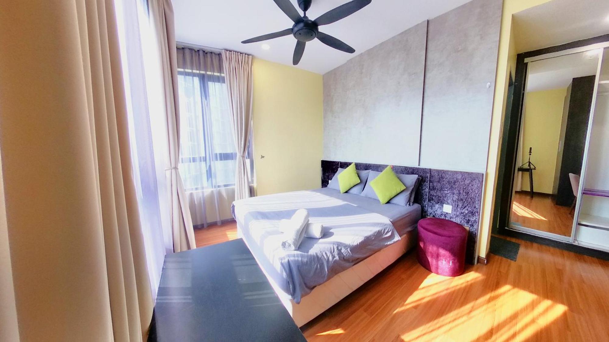 9Pax 2R2B Family Suite, I-City, I-Suite, Hyde, Beside Theme Park, Wifi 50-55" Smart Tv Shah Alam Exteriör bild